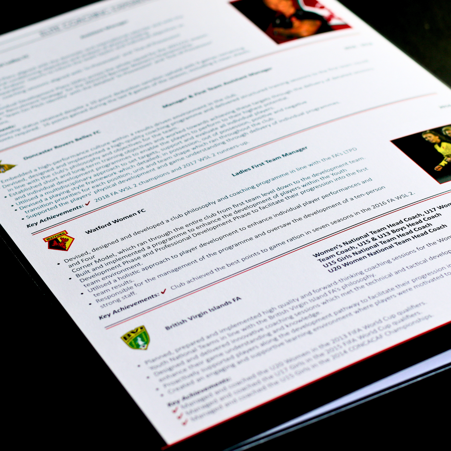 Executive Brochure CV